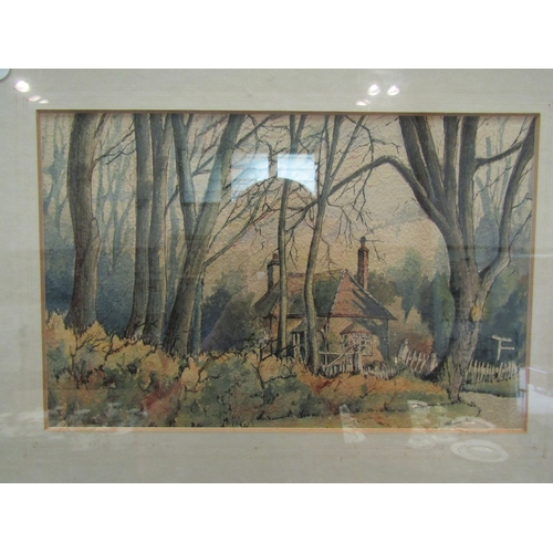 1127 - A pair of watercolours by A R Maynard and a watercolour by Edward Darby (1928-2009) Norfolk artist o... 