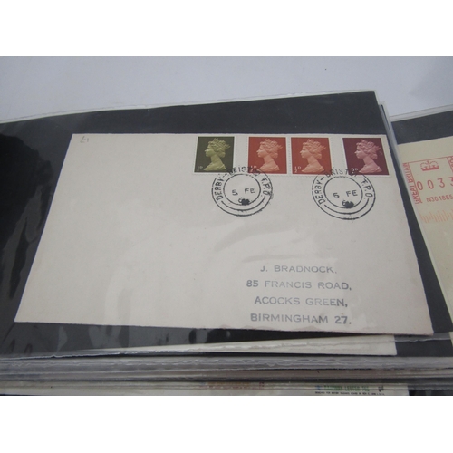 4012 - An album with approx 50 postal covers all with T.P.O postcards and or railway letter stamps attached... 