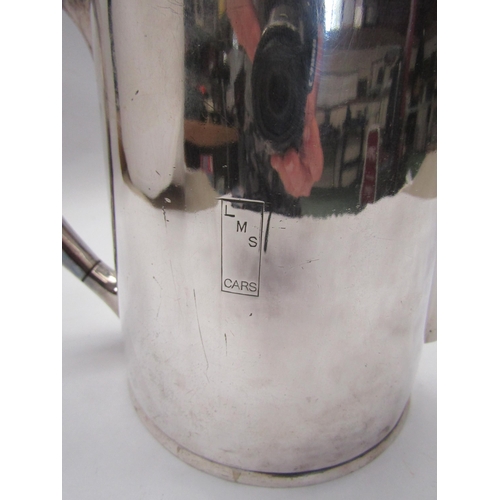 4051 - A Gladwin Ltd Sheffield Plated LMS 4 pint lidded jug