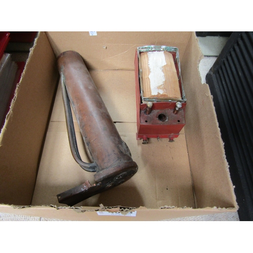 4073 - A box containing a watertube boiler and a 1.25