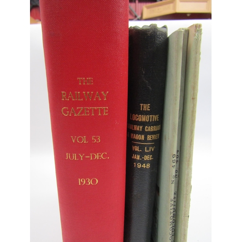 4085 - A quantity of mixed railway related books, magazines and Railway Gazette