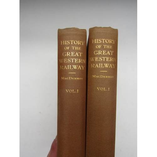 4112 - Railway and Commercial Gazetteer, 19th edition, History of The Great Western Railway Vol 1 part 1-2 ... 