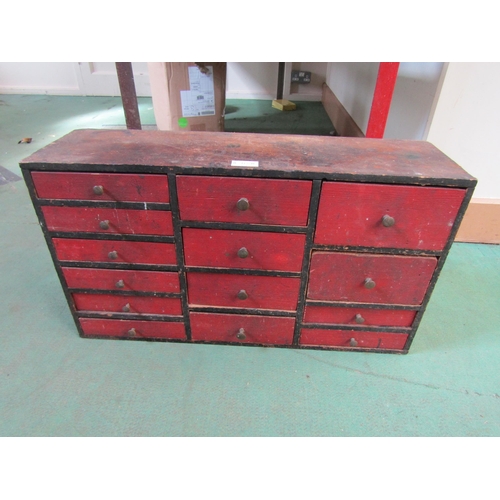 4135A - A workshop multi-drawer unit containing model engineering tools and fixings