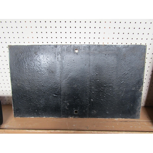 4153 - A cast iron LNER sign - 