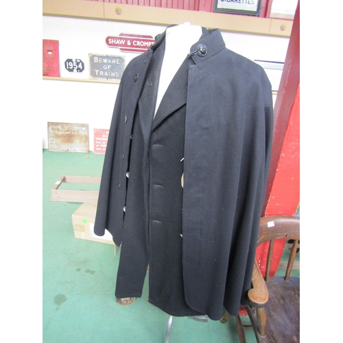 4168 - A 1950s British Rail overcoat and a LNER Cape