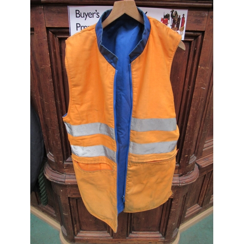 4202 - An orange hi-vis British Railways jacket, gillet and various ties etc