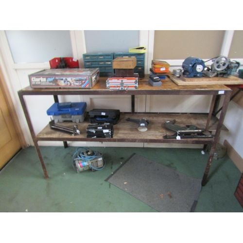 4126A - A two tier workshop table