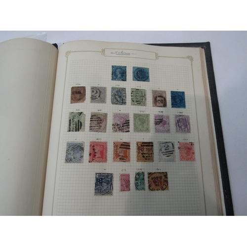 286 - A stamp album containing World stamps including Great Britain penny black, India, Brazil, etc and a ... 