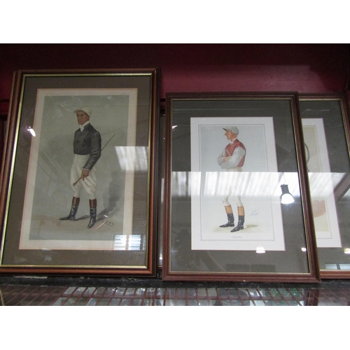 380 - Five vanity prints entitled: The Jockeys, John Watts, Danny and 