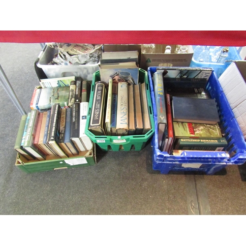 1437 - Three boxes of militaria books