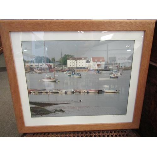 1099 - A limited edition Peter Chadwick photography print of Tide Mill on the River Deben, 26 x 34cm