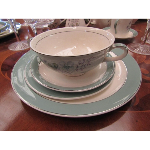 1110 - A Midwinter stylecraft dinner service including plates, tureens, teapot and cups    (R) £20