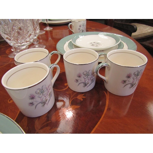 1110 - A Midwinter stylecraft dinner service including plates, tureens, teapot and cups    (R) £20