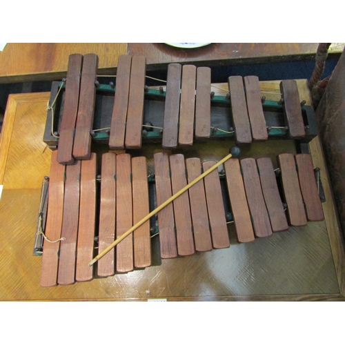 1143 - A wooden xylophone