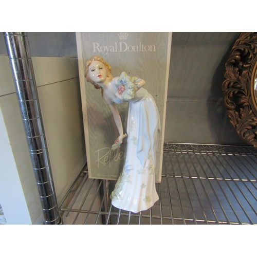 1235 - A Royal Doulton Reflections figurine 'Summers Darling' 38cms tall, boxed