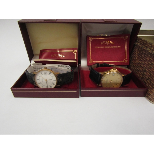 1288 - A tin containing miscellaneous watches including Lorus, Rotary etc