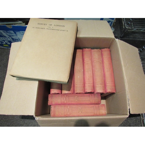 1407 - Two boxes of mixed books including Charles Dickens