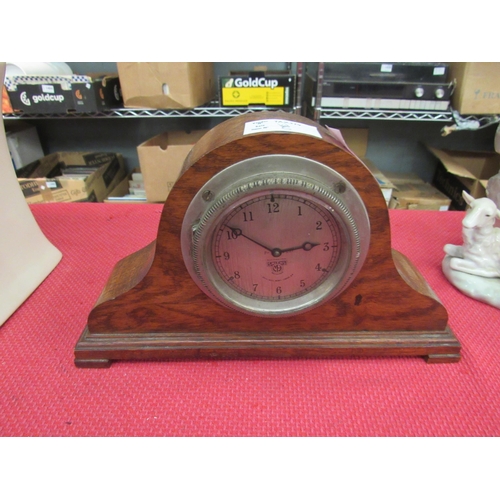 1465 - A vintage Smiths car clock mounted into Napoleon hat case   (E)  £20-30