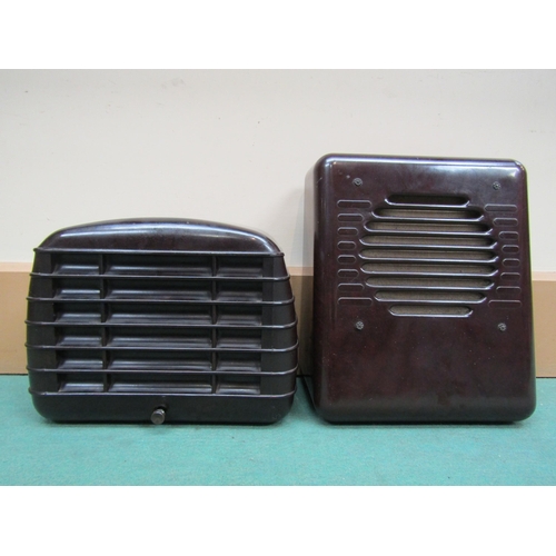 7012 - Two Bakelite cased moving coil loudspeakers
