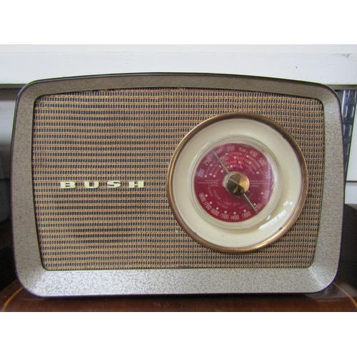 7027 - A Bush DAC70 five valve AC/DC table top radio in Bakelite case, serial number A130 08830. C.1958