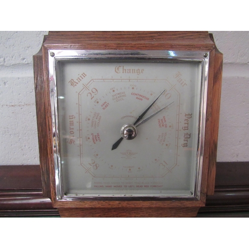 1013 - An oak barometer