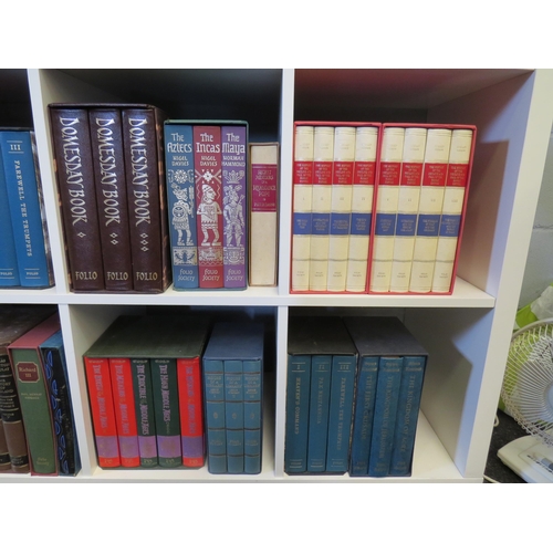 1269 - A good quantity of Folio Society boxed sets, mainly history, including Edward Gibbon 