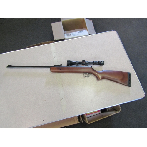 1543 - A BSA Supersport air rifle with scope