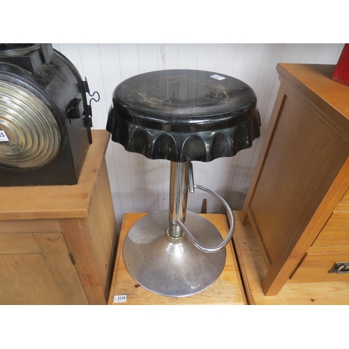 2337 - A bottle top form bar stool