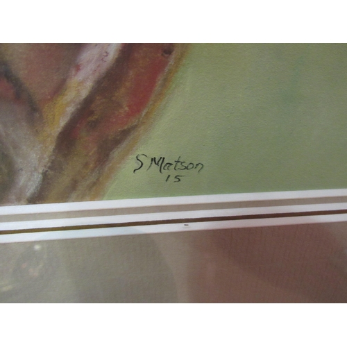 4034 - SUSIE MATSON: A pastel entitled 