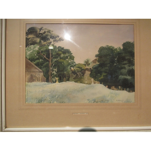 4068 - WILLIAM BROWN: A watercolour titled 