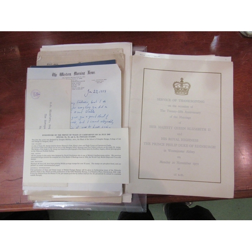 4175 - Two orders of service for the funeral ceremony of Winston Churchill, Westminster, 30th January 1965,... 