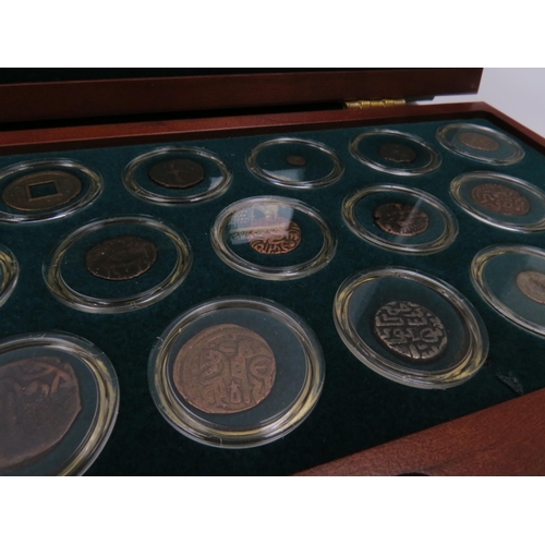 9042 - A cased and boxed coin collection 