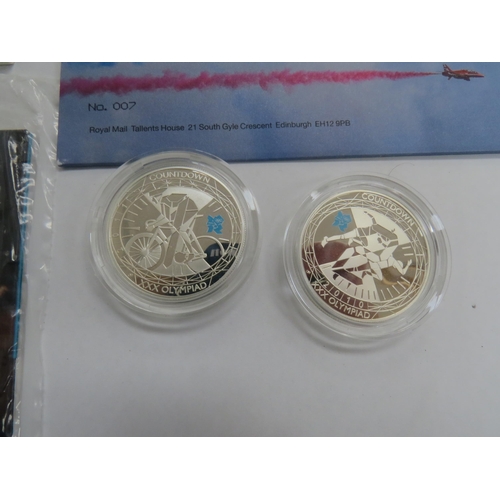 9052 - A collection of Royal Mint and other coin packs and sets including Olympic Games related, Royal Comm... 