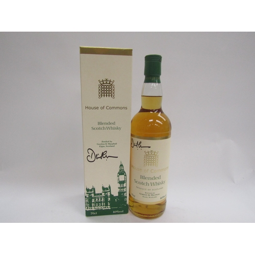 9313 - House of Commons Whisky, signed by David Cameron, boxed     (R) £60