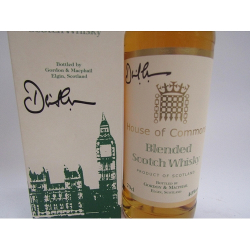 9313 - House of Commons Whisky, signed by David Cameron, boxed     (R) £60