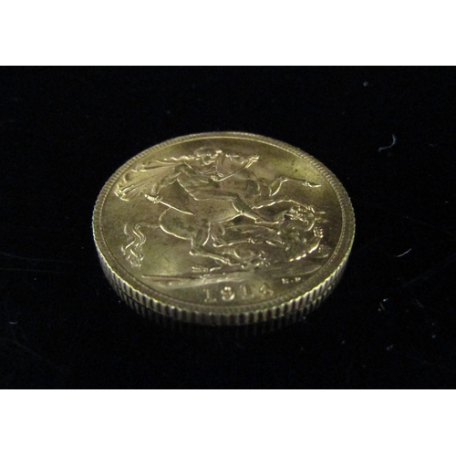 6024 - A 1914 gold sovereign