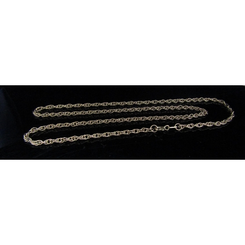 6137 - A 9ct gold neckchain, 45cm long, 5.3g