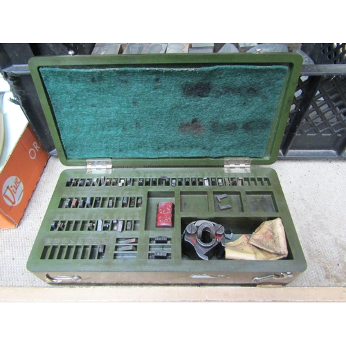 8110 - A cased stamp set