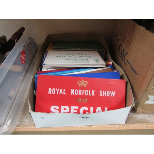 8265 - A box of card show prizes