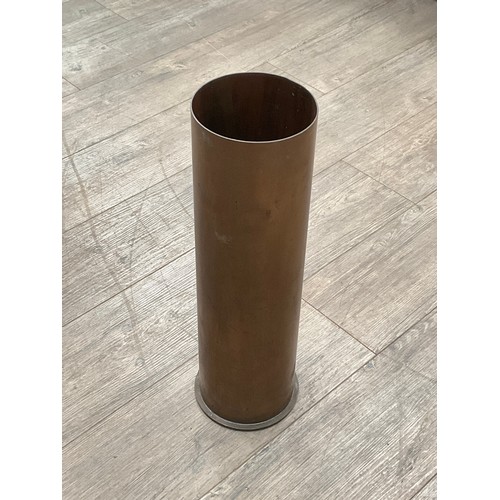 5025 - A German brass shell case