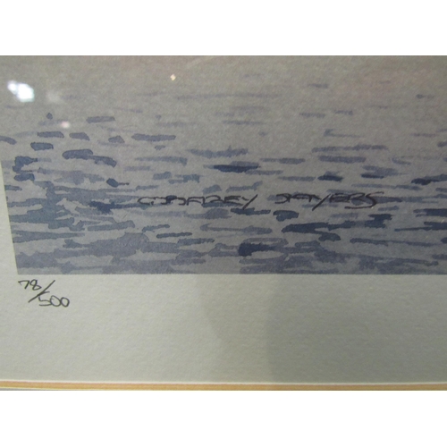 4024 - GODFREY SAYERS (XX-XXI): A limited edition print of Wells-Next-The-Sea, 78/500, framed and glazed, 2... 