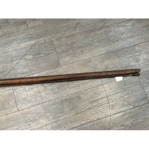 5315 - An 18th Century 51'' flintlock trade musket, the lock stamped London.   (C)