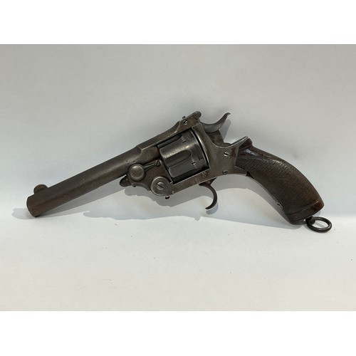 5318 - A deactivated Lang revolver, with current specification deactivation certificate