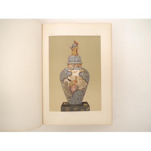 4094 - George Ashdown Audsley & James Lord Bowes: 'Keramic Art of Japan', Liverpool & London, 1875, volume ... 