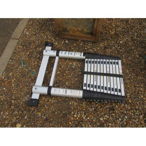 3482 - A 3.8m telescopic ladder