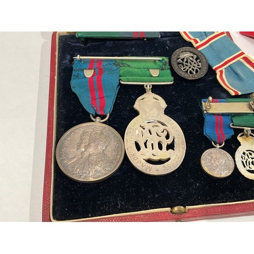 5360 - A George V Indian Volunteer Forces Officer’s Decoration named to MAJOR A.T. PEPPE CHOTA NAGPUR LT. H... 