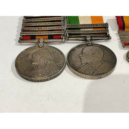 5380 - A Queen’s South Africa Medal (QSA) with six clasps consisting of Transvaal, South Africa 1901, Diamo... 