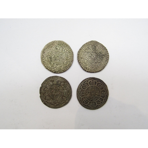 4316 - A collection of 19th Century and earlier Mughal/Bengal coins in silver and copper