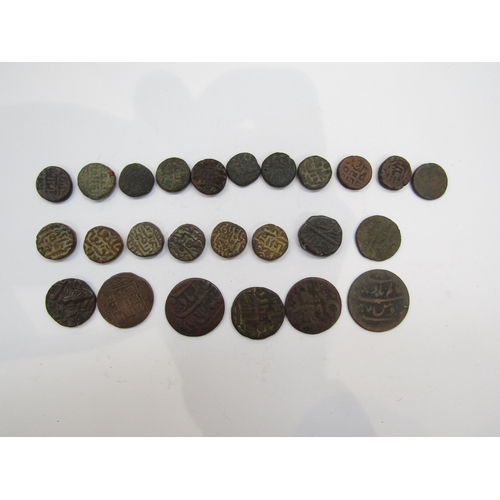 4316 - A collection of 19th Century and earlier Mughal/Bengal coins in silver and copper