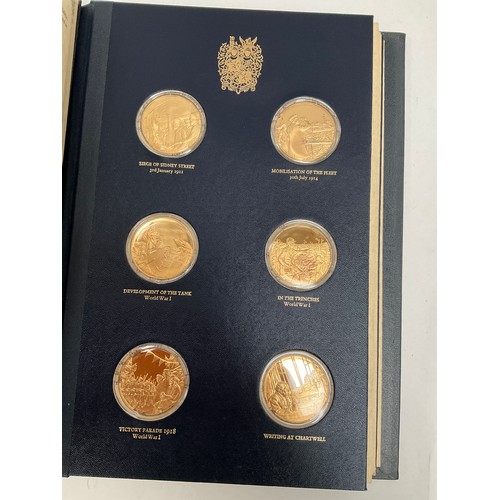 5427 - A Churchill Centenary Trust collection of John Pinches Centenary Medals celebrating the 100th annive... 